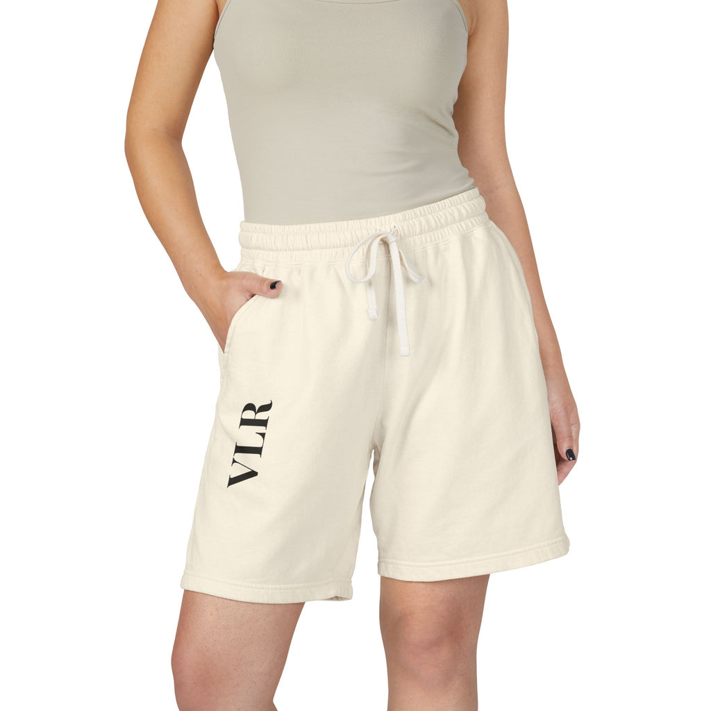 VELOR — VLR Ivory Sweat Shorts